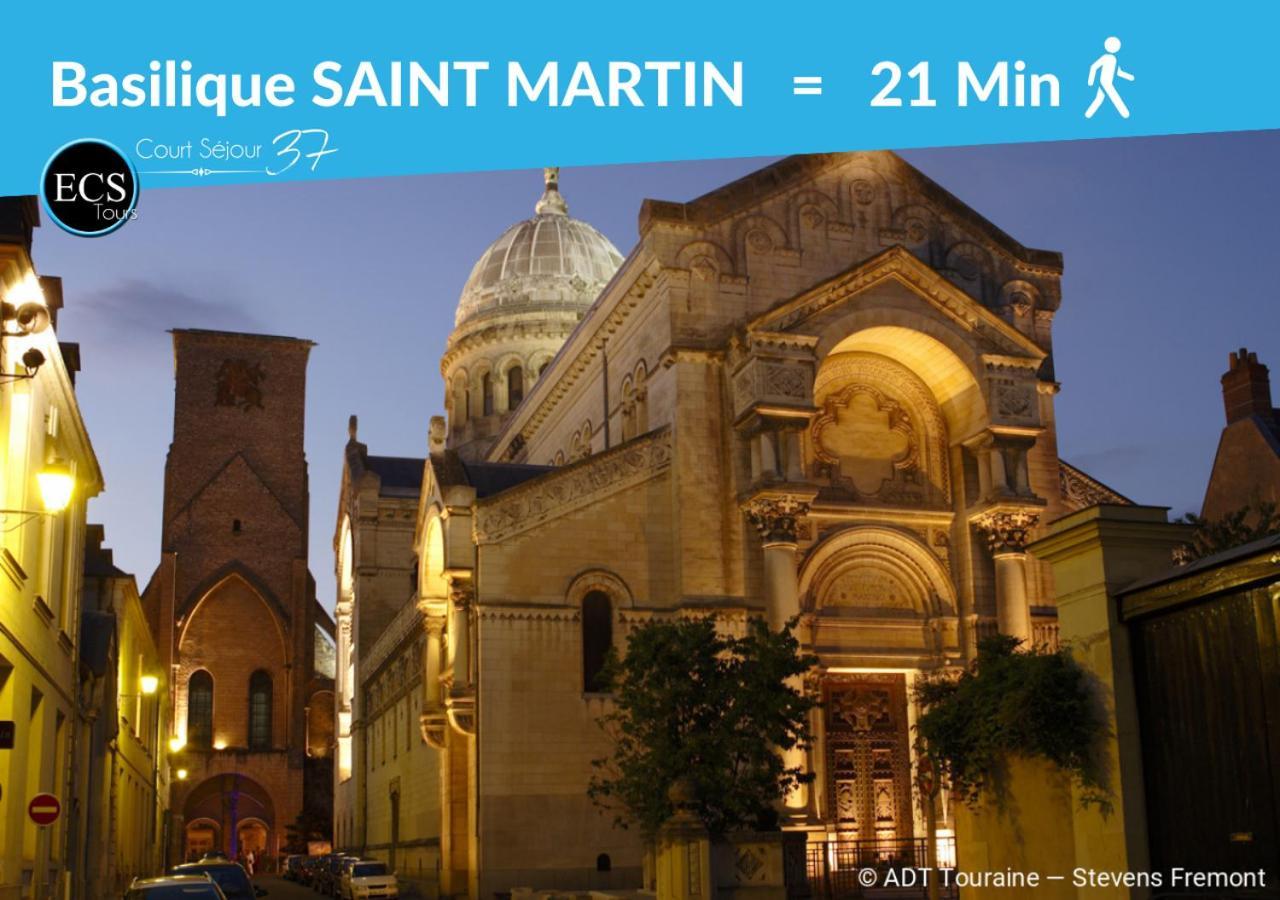 Le 6Eme Ciel De Gutenberg - Climatise Tours Exterior foto