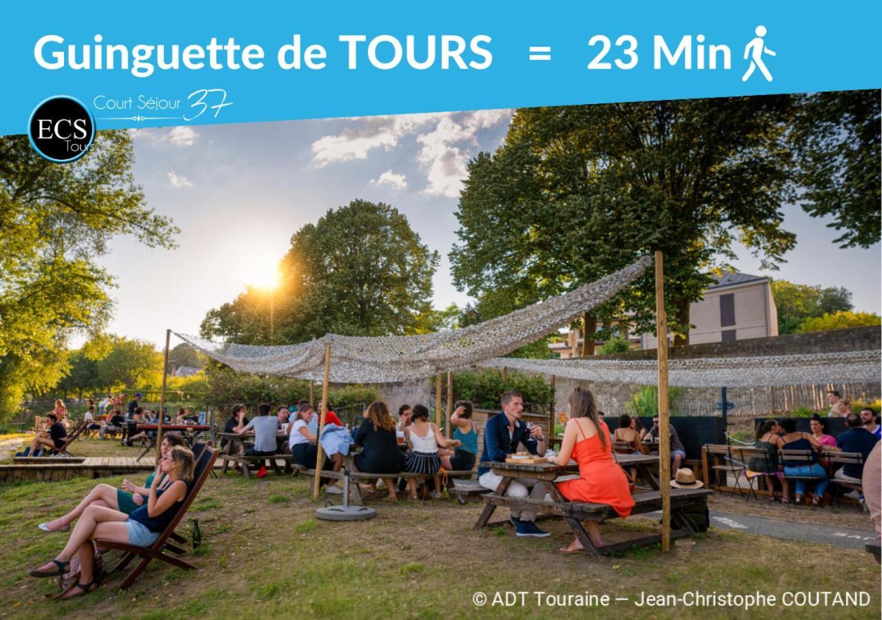 Le 6Eme Ciel De Gutenberg - Climatise Tours Exterior foto